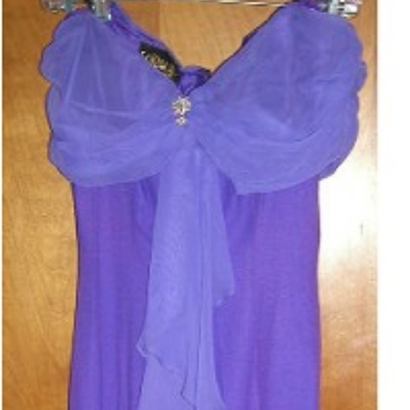 C 8585 gown, formal, after-five, cocktail, bride, - Picture 3 of 8